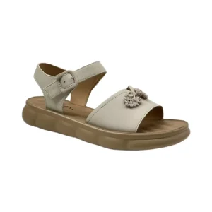 Women’s PU Outdoor Flat Sandals Soft Open Toe Platform Design for Spring Summer Autumn