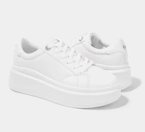 Women’s Platform Lace-Up Mesh Fashion Sneakers Classic Tennis Low Top Running Casual Walking Shoes