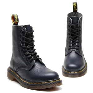 Women’s Platform Mid-Calf Boots Plus Size Cow Genuine Leather Women Chunky Shoes Ladies Ankle Midi Boots College Style