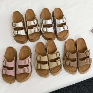 Women’s Platform Sandals Beach Essentials Summer Comfort Casual Shoes Trend Slides