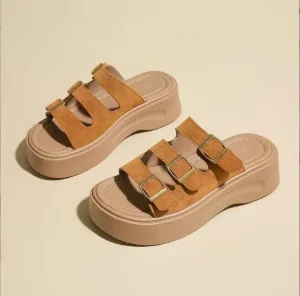 Women’s Platform Sandals Beach Women’s Sandals Women Sandal Beach Summer Comfort Casual Shoes Trend Slides