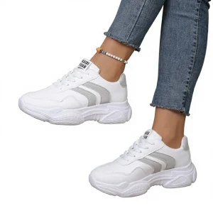 Women’s Platform Shoes Spring Fashion Trend Mint Breathable Lightweight Customizable Casual Sneakers German Walking
