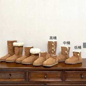 Women’s Platform Work Boots Safety Shoes Knee-High Winter Flat Light Fashion Genuine Leather Waterproof Comfort Fur Furry Warm