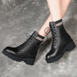 Women’s Plush Thick Short Boots with EVA Insole Custom Shoe Manufacturers Versatile Trendy Winter Boot
