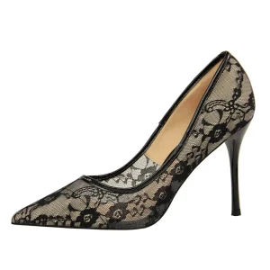 Women’s Pumps Kitten Heel Pointed Toe Heel Dress Shoes