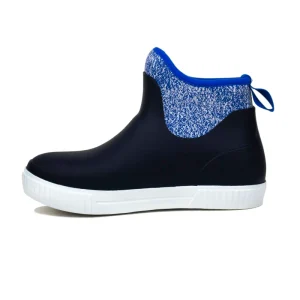 Women’s Rain Boots Fashion Neoprene Rubber Boots Shorts Ankle Soft Ladies Rain Boots Board Shoes