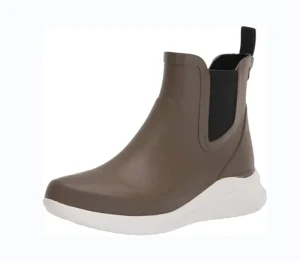 Women’s Rainboots Chelsea Light Weight Fashion Sporting Rubber Boots Ladies Short Ankle Rain Boots