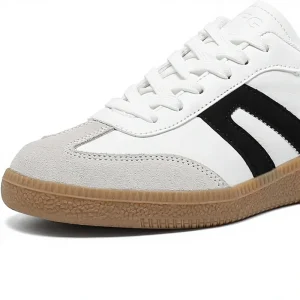 Women’s Retro Gum Sole Lace Up Sneakers Anti Slip Casual Walking & Tennis Trainers