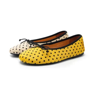 Women’s Retro Washed Leather Mary Jane Flats Buckle Strap Casual Shoes