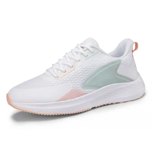 Women’s Road Running Shoes Jogger Jogging Sneakers Track Trail Running Shoes Low Top Lace Up Air Mesh Athletic