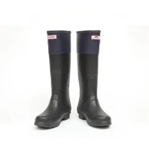 Women’s Rubber Rain Boot Mid Calf Waterproof Boots Garden Shoes for Outdoor Hiking Work Walking Shoes Boot