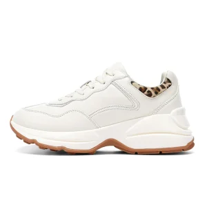 Women’s Running Walking Shoes Autumn Lightweight Anti Slip Flat Vulcanized Lace Up Sneakers