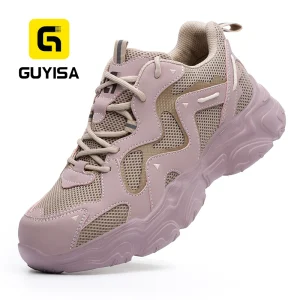 Women’s Safety Work Shoes Anti-Impact Anti-Puncture Comfortable Lightweight Factory