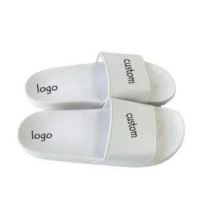 Women’s Sandals Couple Indoor Slides PVC Material Flat Slippers
