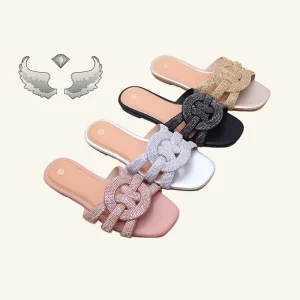 Women’s Sandals Summer Designer Anti Slip Fashionable Beach Waterdrop Outdoor Sandals