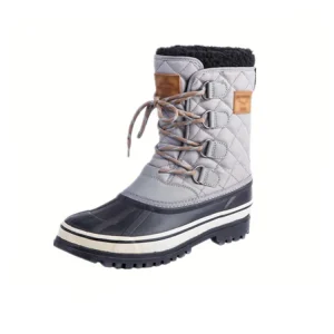 Women’s Sexy Half Snow Boots Fashionable Winter Shoes with Waterproof Feature for Autumn Season