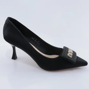 Women’s Sexy Ladies Shallow Slip On Pointed Toe Office Pumps Fashionable Bridal Style Female Footwear Thin Heel