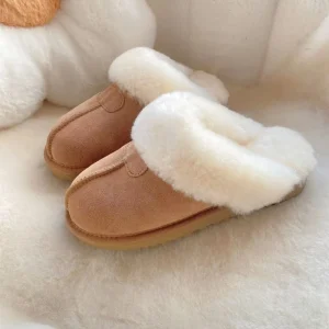 Women’s Sheepskin Footwear Warm Slipper