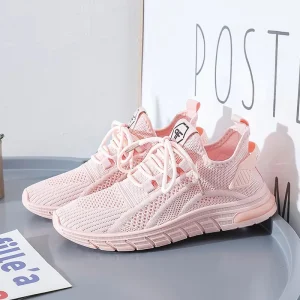 Women’s Shoes Breathable Ladies Sneakers Zapatillas Deportivas Fashion Casual Luxury Sports for Women