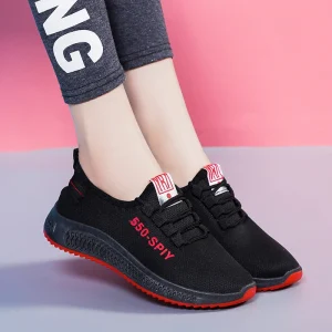 Women’s Shoes Breathable Mesh Surface Casual Sports Shoes Light Running Shoes