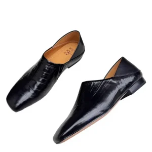 Women’s Shoes Comfort Genuine Leather Square Closed Toe Mules Low Heel Slip-On Lightweight Soft Solid Pattern Spring Fashion