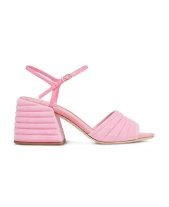 Women’s Shoes Cowhide Sandals Summer Open-toed Mid-heel Sandals Handmade OEM&ODM