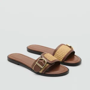 Women’s Shoes Flat Sandals Brown Outdoor Leisure Beach Slippers