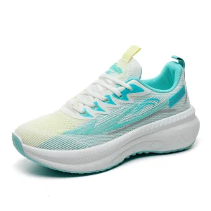 Women’s Shoes Walking Style Running Breathable Mesh Thick Sole Heightened Casual Sports Sneakers Trendy Shoes for Women