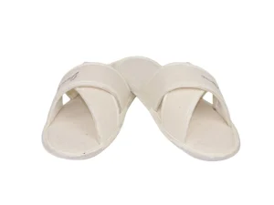 Women’s Silent Silicone Outsole Ladies Home Cozy Spring Summer Autumn Female Memory Foam Indoor Cotton Eco Nature Linen Slippers