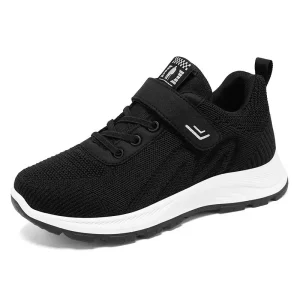 Women’s Slip-On Fitness Walking Shoes Casual Fly Knit Mesh Sports Sneakers Breathable Spring Footwear