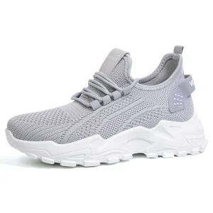 Women’s Slip-On Lace-Up Sports Shoes Fashion Breathable Comfortable Sneakers in Multi Colors for Sports Casual