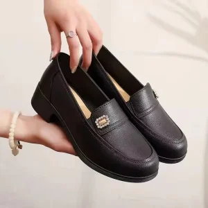 Women’s Slip On PVC Flat Casual Work Shoes Comfortable Shoes Outdoor Sandals for Women & Ladies