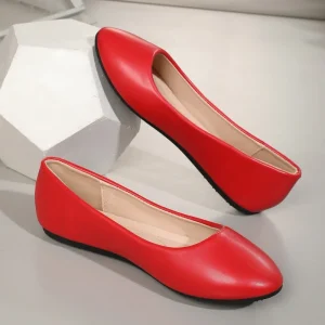 Women’s Slipper Flat Shoes Round Toe Casual Shoes Flats Ballet