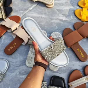Women’s Slippers African Market Fashion Casual Women’s Sandals Mixed Design