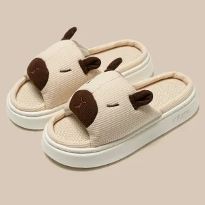 Women’s Slippers Cartoon Capybara Sandals Female Bedroom Indoor Home Slippers for Women Boutique