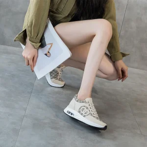 Women’s Sneakers Casual Stylish Breathable Walking Mesh Flats Shoes