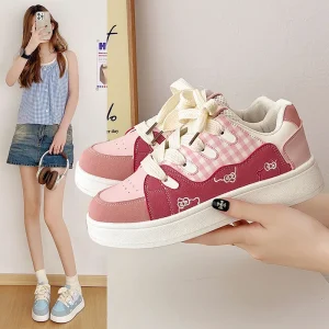 Women’s Sneakers White Shoes Student Casual Sports