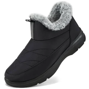 Women’s Snow Boots Waterproof Outdoor Anti Slip Shoes Winter Slip on Ankle Boots