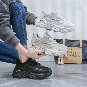 Women’s Sports Shoes Running Women Rubber High Sole Sneakers for Women