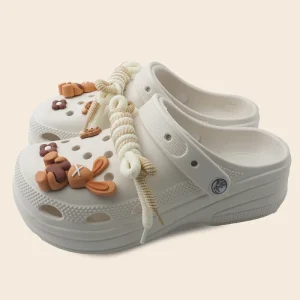 Women’s Sporty Flat Garden Clogs Mules Anti-Slip Closed Toe EVA Breathable Shoes