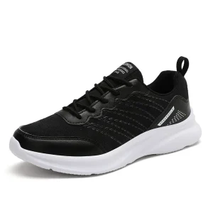 Women’s Sporty Lightweight Casual Sneakers Lighted Breathable Mesh Design Walking Shoes Flexible