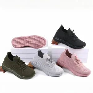Women’s Sporty Walking Sneakers Breathable Lightweight Cushioning Hard Wearing