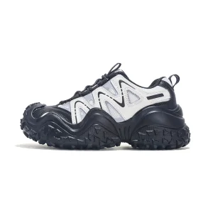 Women’s Spring Autumn Animal Print Hiking Shoes Soft Flexible Closed Toe Design Lace Up Closure Quick Dry Rubber Midsole