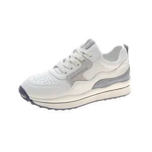 Women’s Spring Breathable Low Top Flat Lace Up Running Shoes Size 41