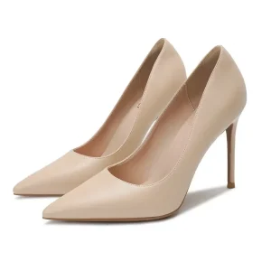 Women’s Stiletto Heels Pointed Toe Office Pumps Professional Work Shoes Elegant Business Footwear