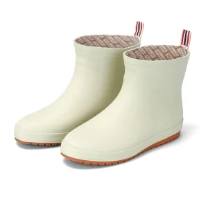 Women’s Stylish Low Cut Ankle Rain Boots Lightweight Waterproof Slip Resistant Summer Winter Anti Odor for Outdoor Use