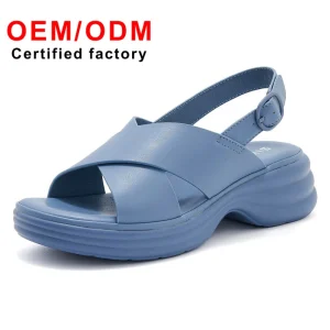 Women’s Summer Casual All-Match Thick-Soled Simple Light Beach Sports Style Large Size Sandals Fashion Shoes