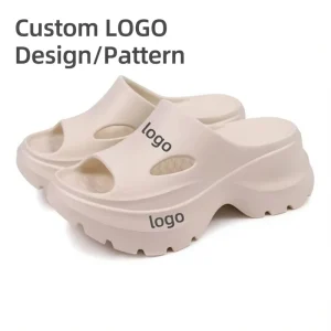 Women’s Summer EVA Thick Soled Open Toe Sandals Ultra Light Breathable Waterproof Massage 7cm Height Increase