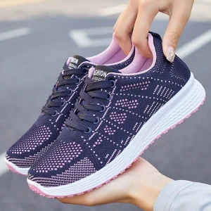 Women’s Summer Fashion Casual Sneakers Cross-Border Running Shoes Sports Shoes for Walking