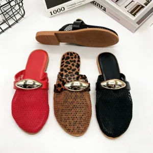 Women’s Summer Fish Mesh Hollow Ballet Shoes